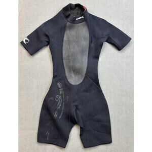 DBX SLIPPER STRETCH 3/2MM WOMENS SHORTY DIVE SUIT SIZE 8 Wetsuit Scuba